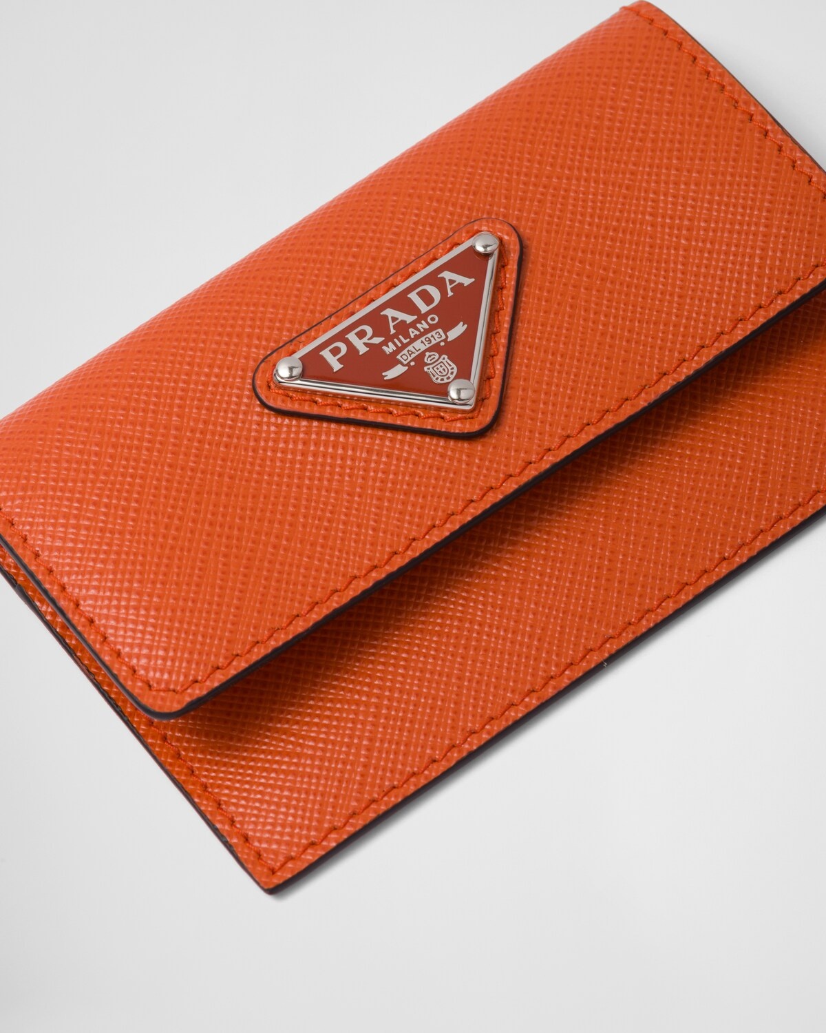 Saffiano leather card holder - 5