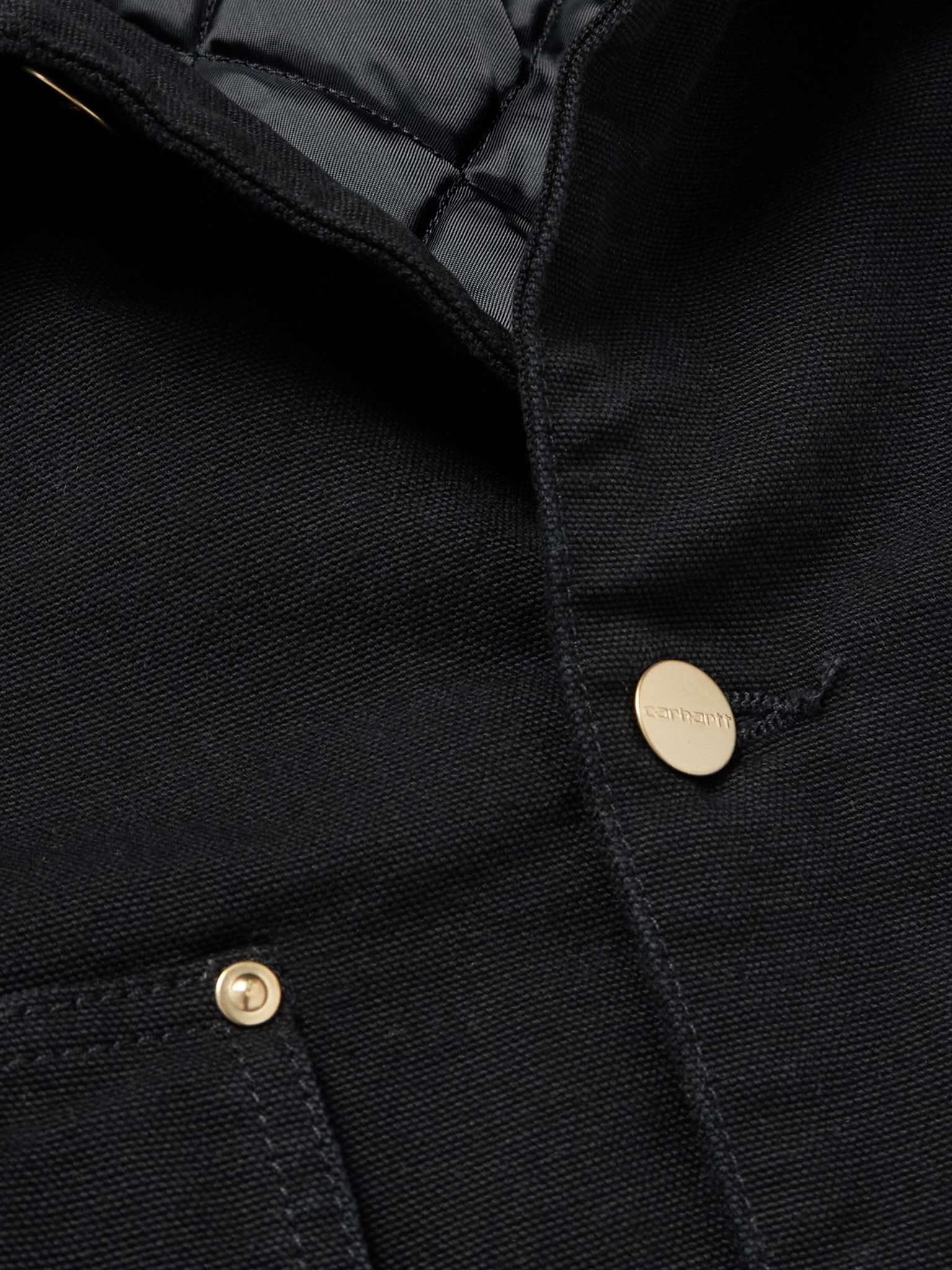 Corduroy-Trimmed Organic Cotton-Canvas Chore Jacket - 6