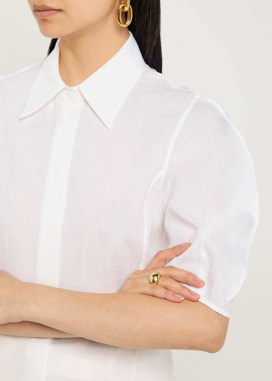 Gabriela Hearst Sansi Linen Blouse - 5