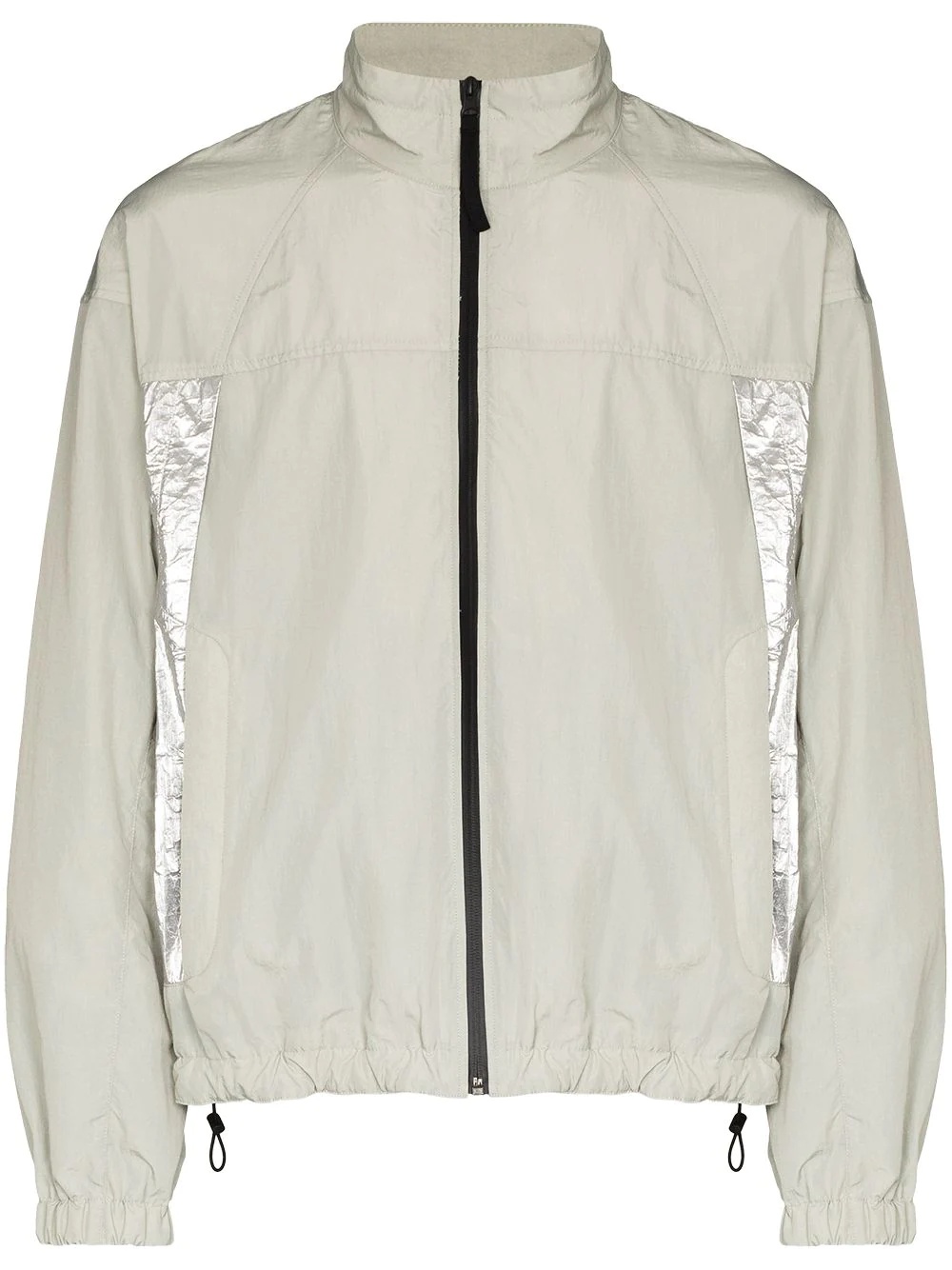 contrast-panel sport jacket - 1