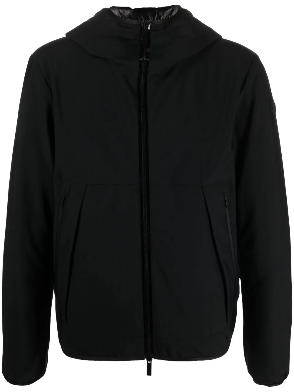 zip-up hooded jacket - 1