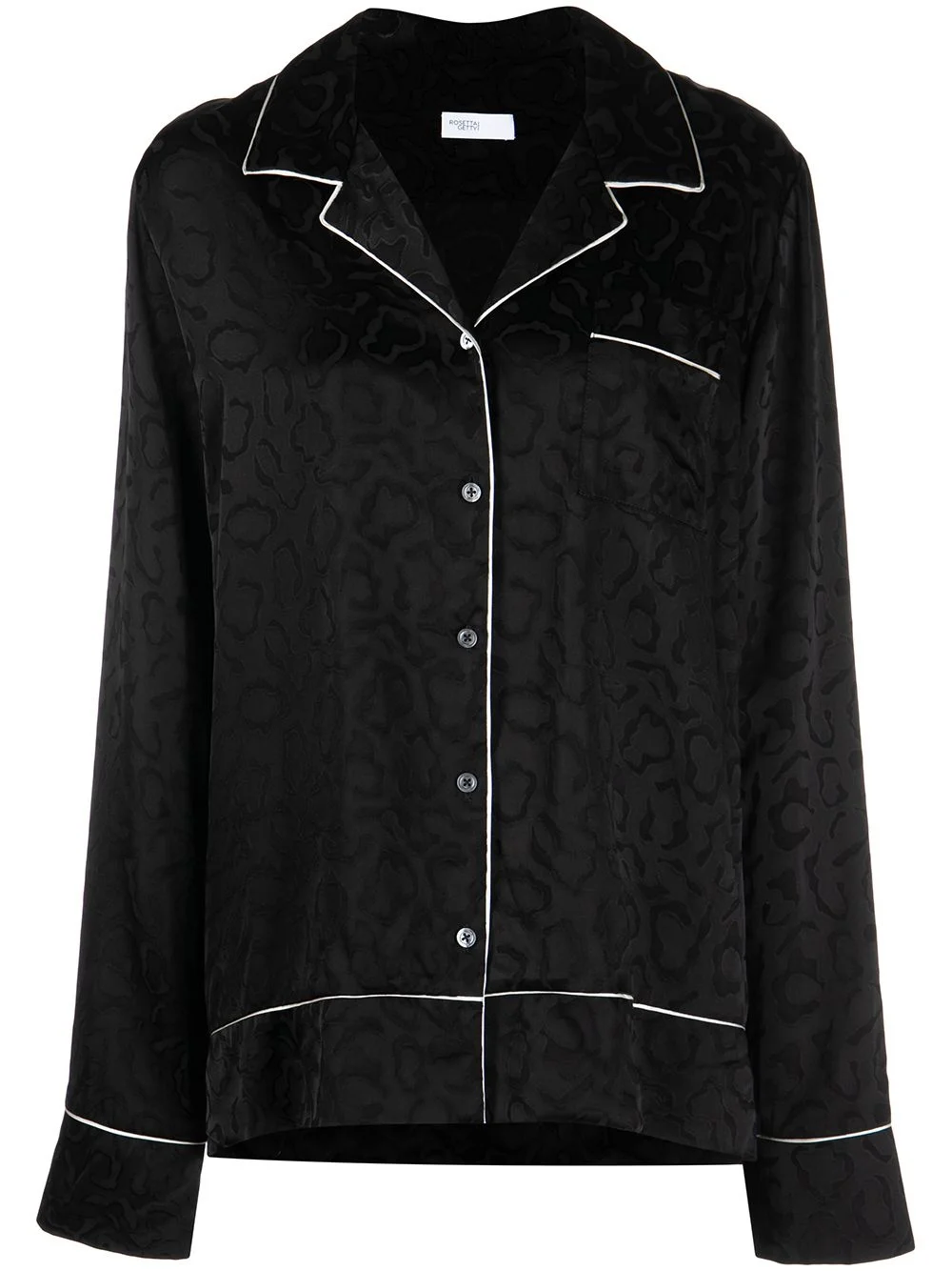 Pyjama-style long-sleeve shirt - 1