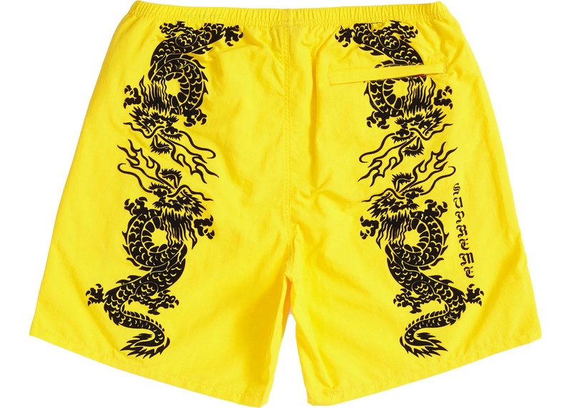 Supreme Supreme Dragon Water Short Yellow outlook