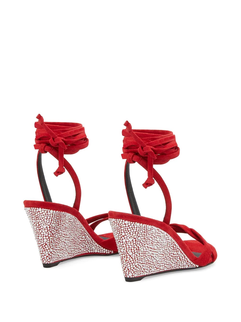 crystal-embellished sandals - 3