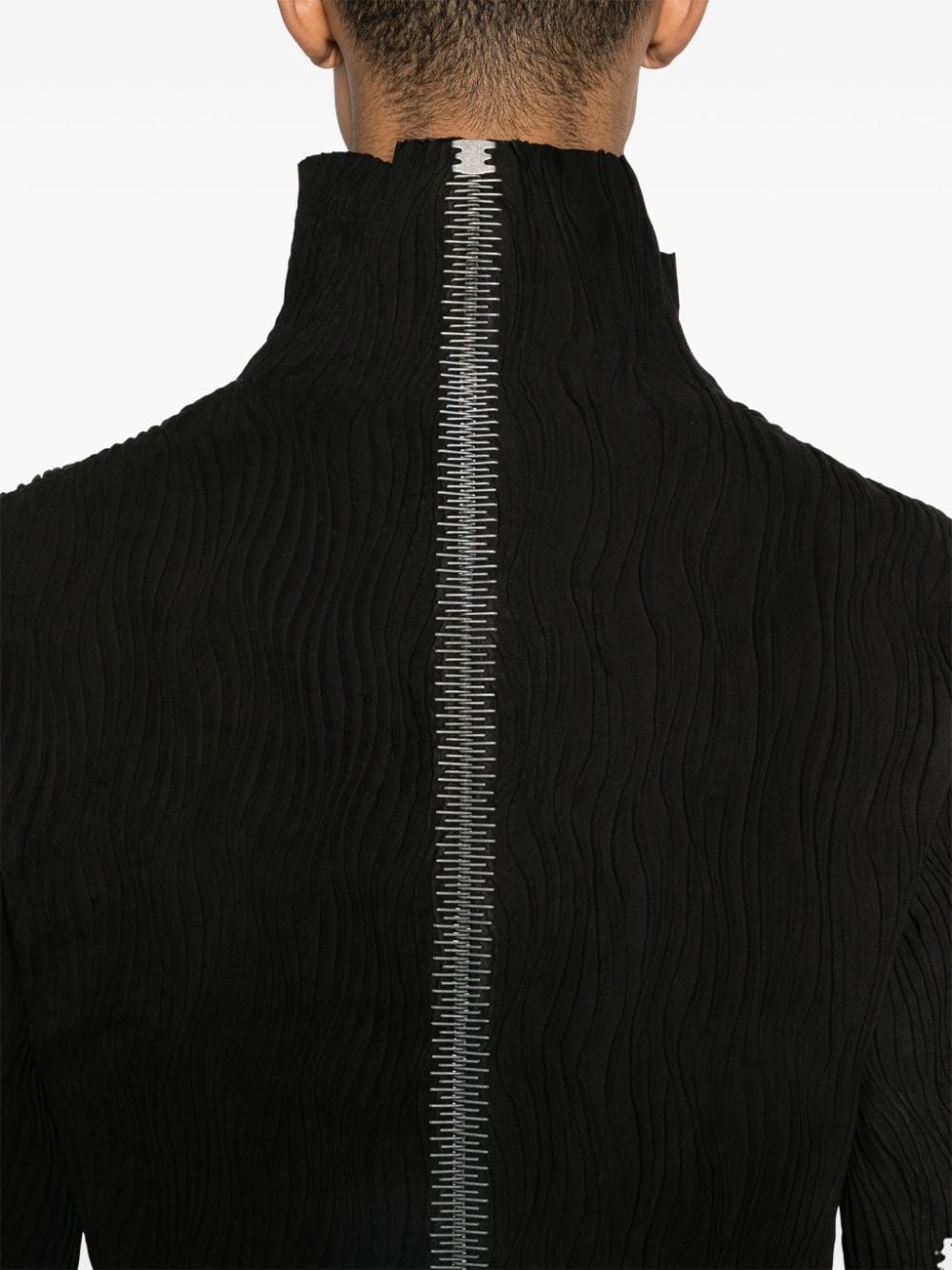 Dorsal leather jacket - 5