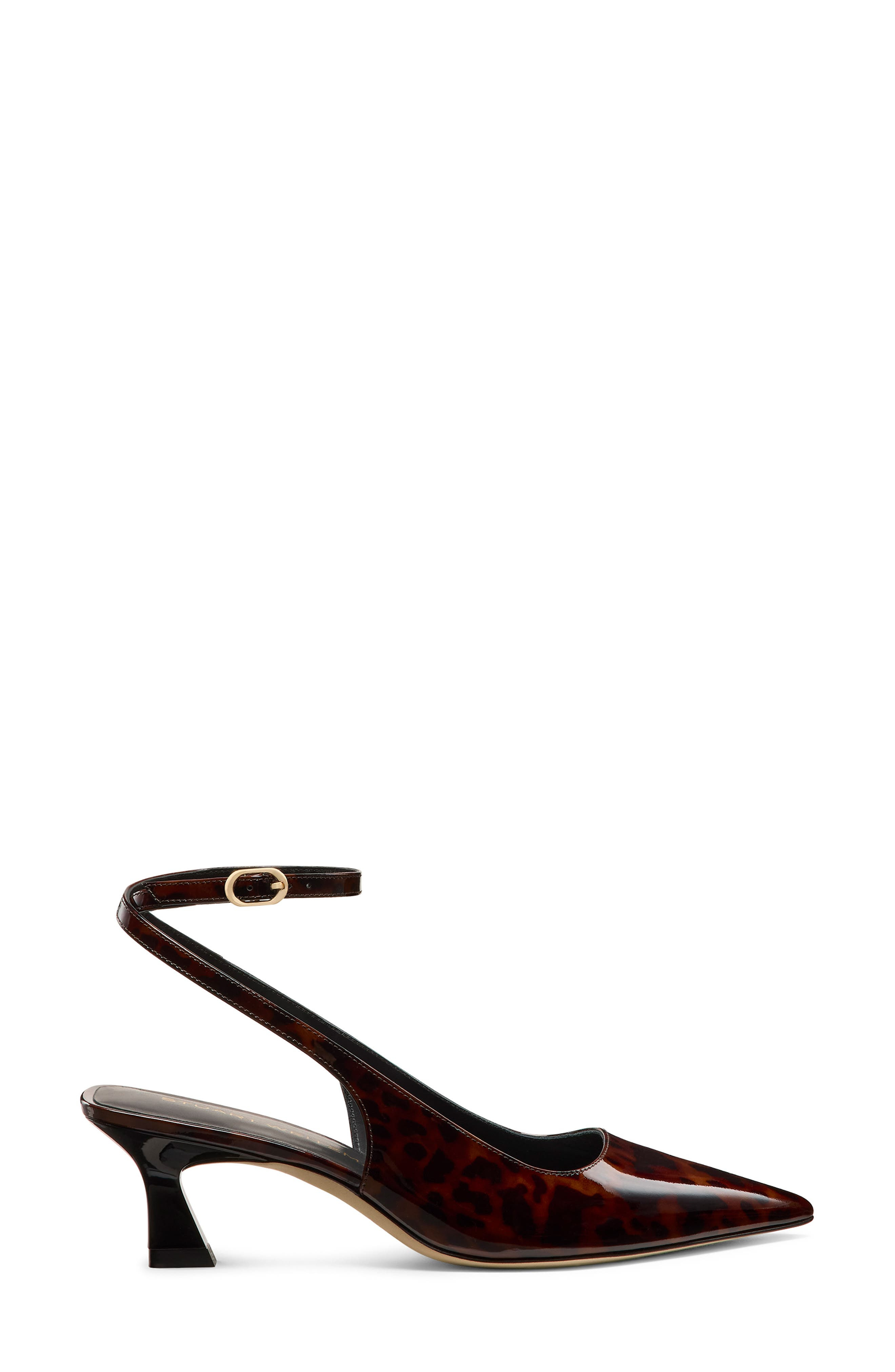 Stuart Weitzman Vinnie 50 Slingback Pump in Dark Brown at Nordstrom - 2