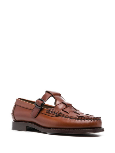 HEREU Maqueda leather loafers outlook