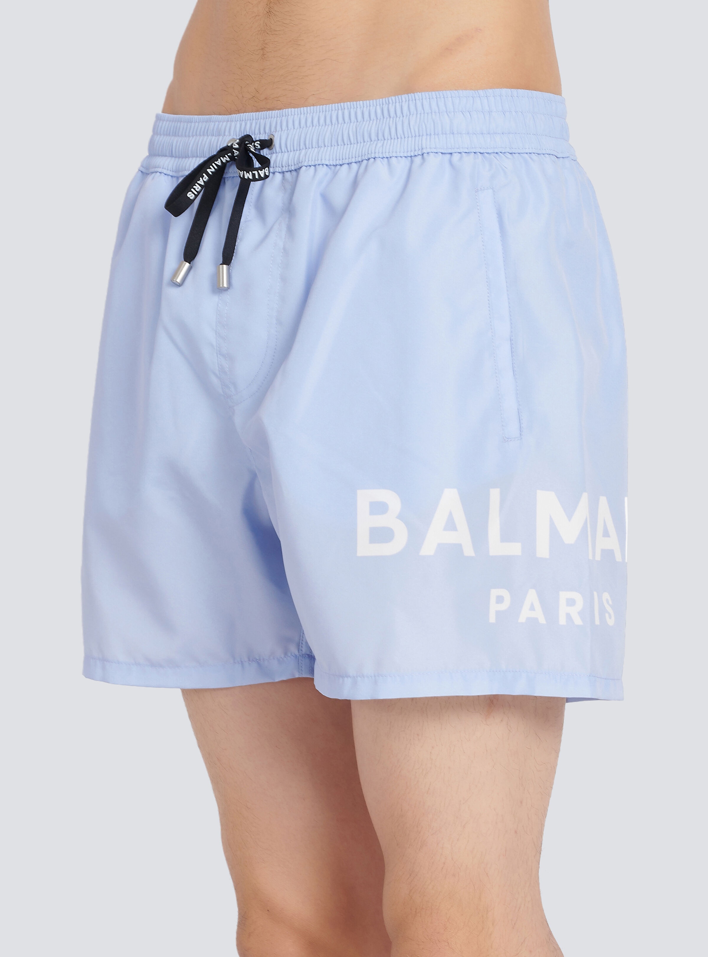 Balmain logo swim shorts - 6