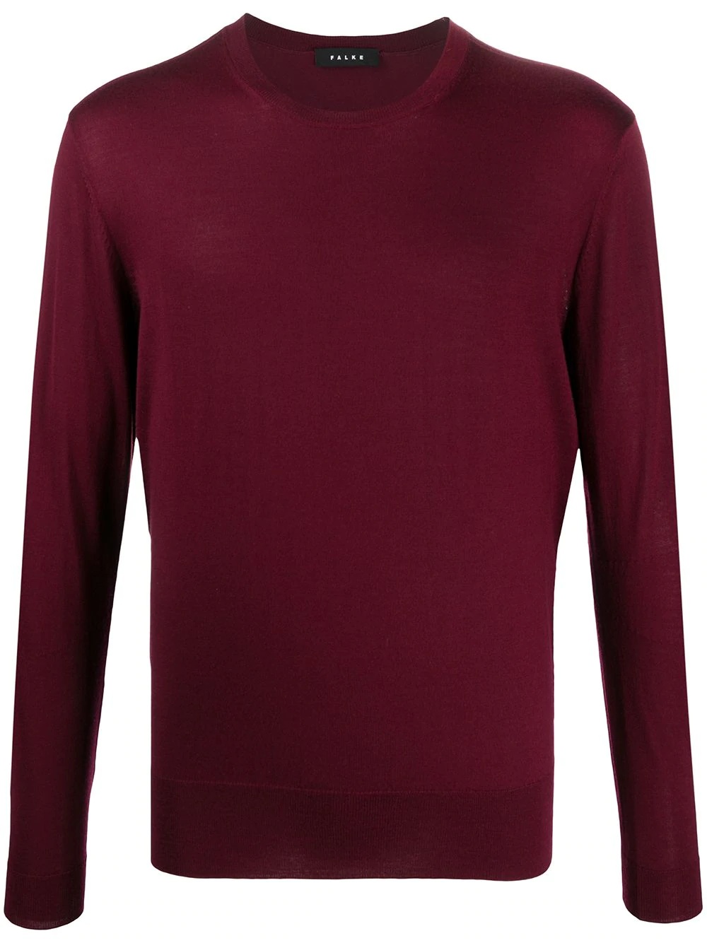 crewneck knit jumper - 1