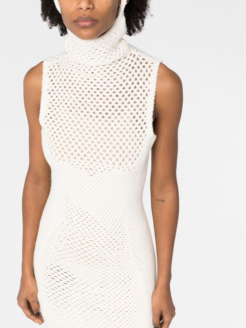 Map crochet minidress 5