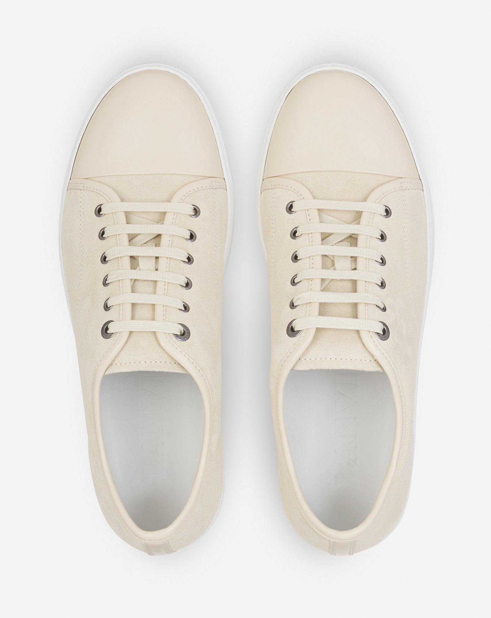 DBB1 LEATHER AND SUEDE SNEAKERS - 3
