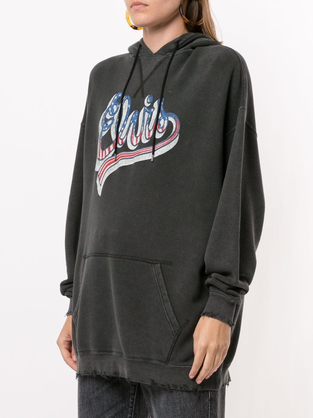 Elvis oversized hooded sweatshirt - 3