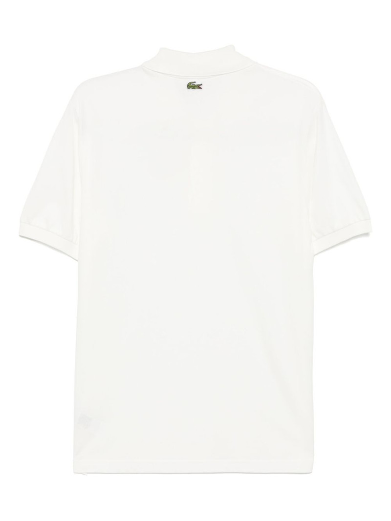 LACOSTE classic printed polo shirt outlook