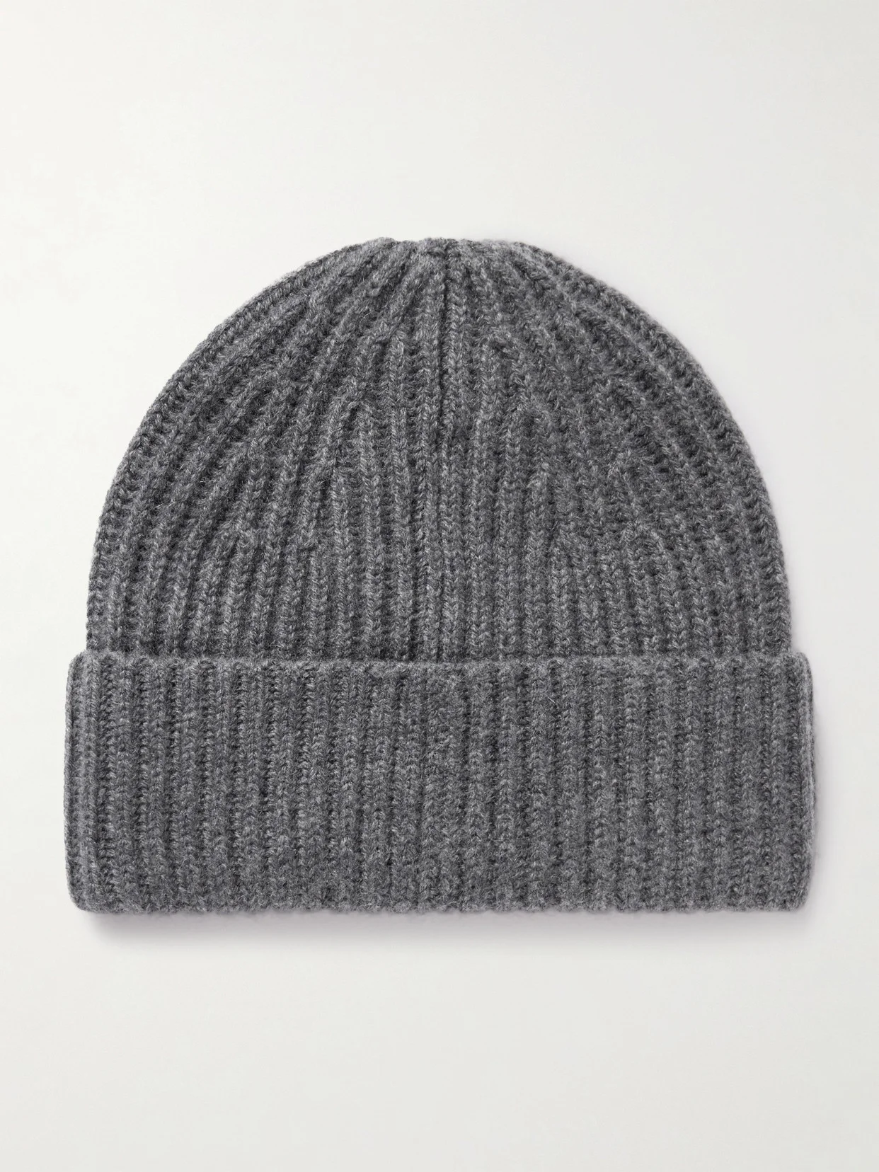 Martigny Ribbed Cashmere Beanie - 1