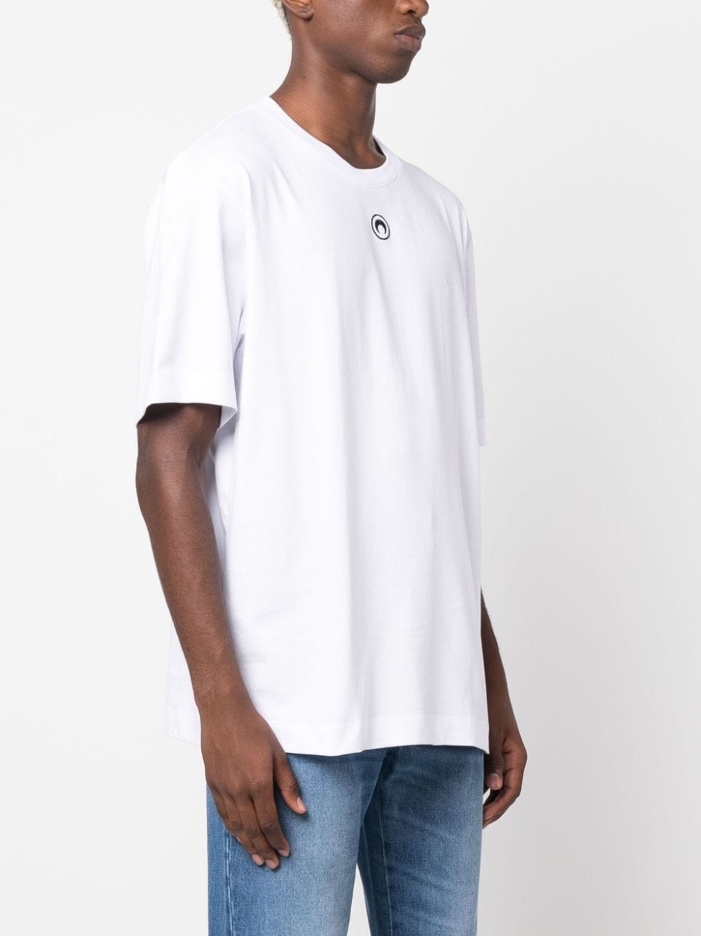 crescent moon-print T-shirt - 3