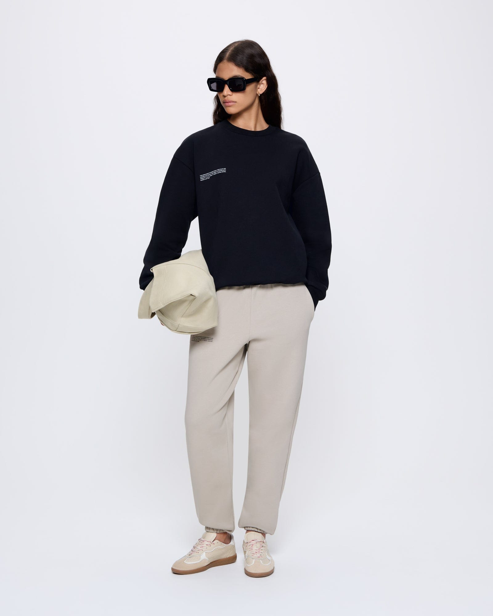Womens 365 Heavyweight Sweatshirt - Black - 3