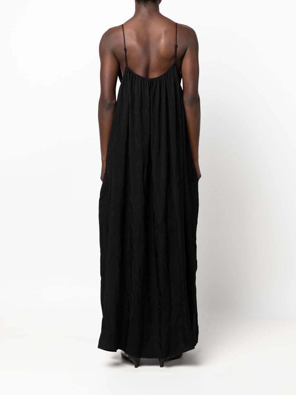 V-neck empire-line maxi dress - 4