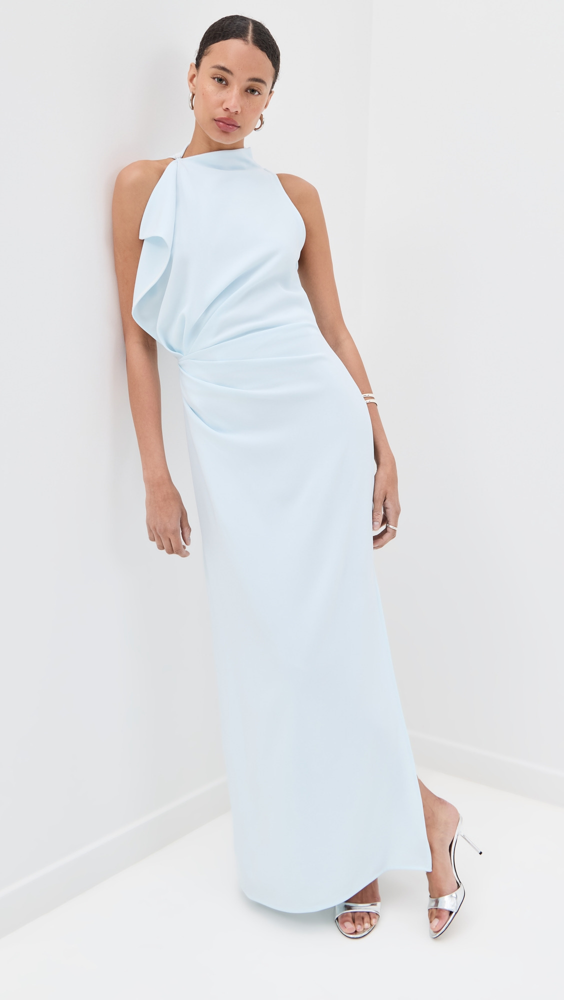 Matte Double Crepe Devyn Dress - 4