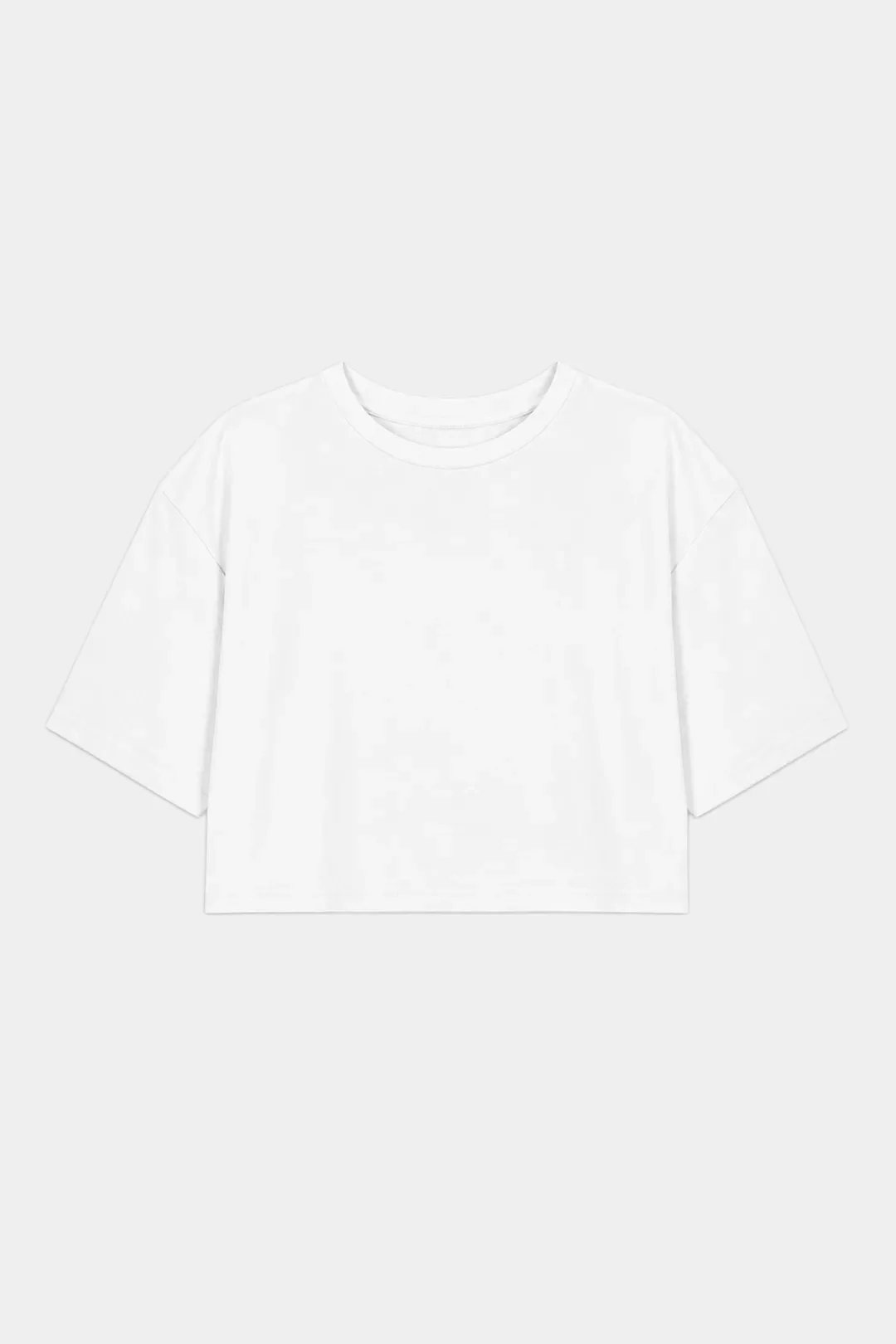 Djuna Oversized Crop Jersey Tee - 1