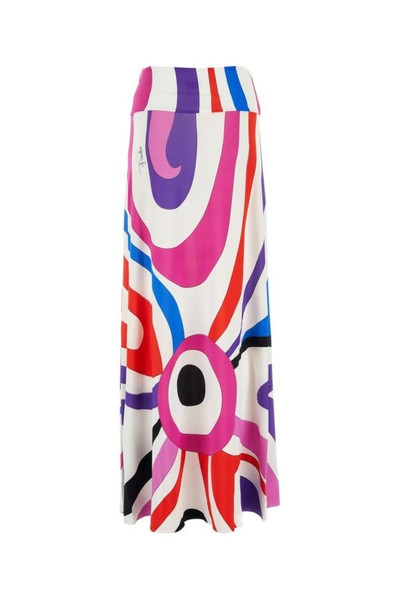 EMILIO PUCCI Printed jersey skirt outlook