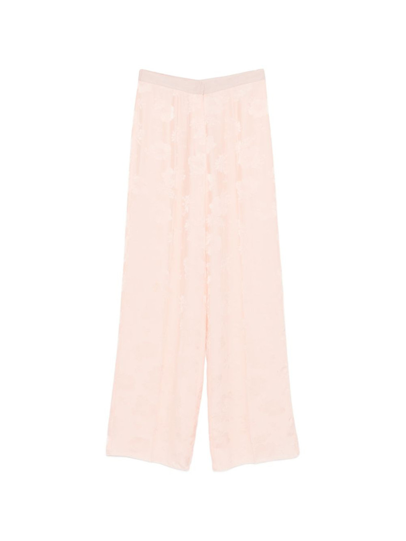 floral-print trousers 1