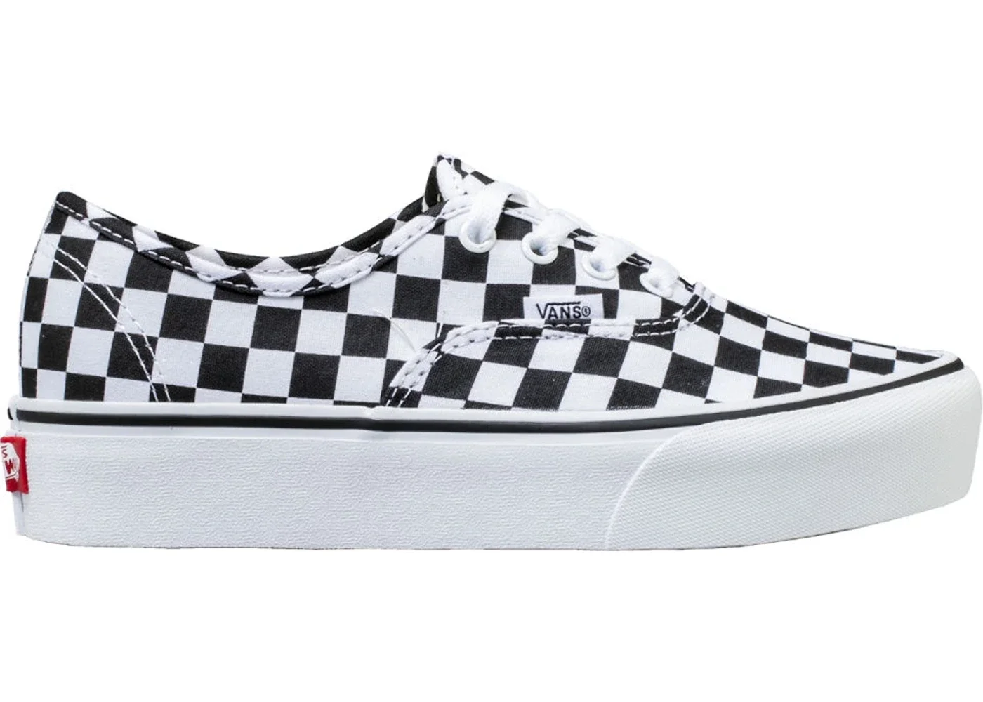 Vans Authentic Platform Checkerboard (Women's) - 1