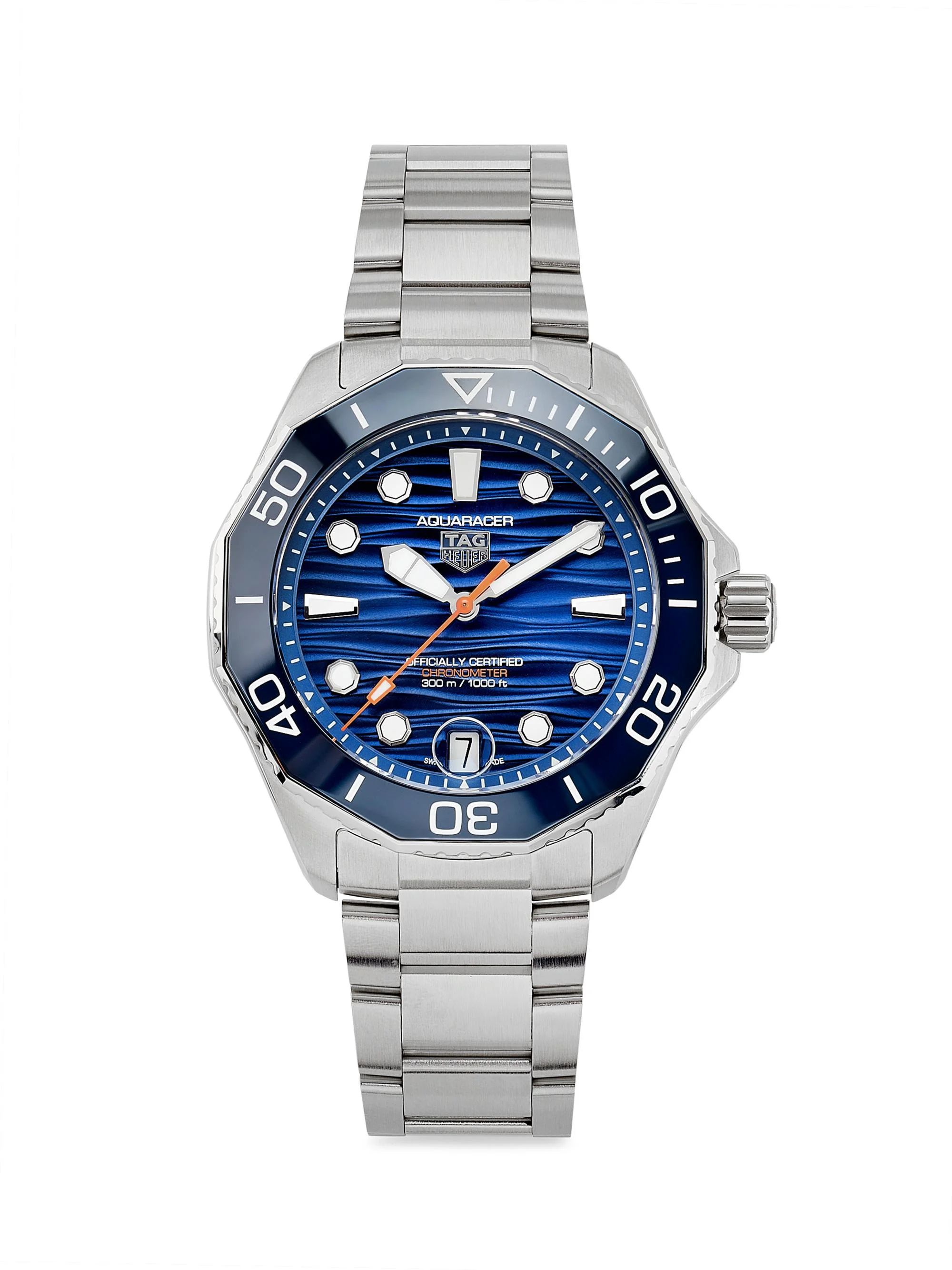 Women's Aquaracer TH-31 Stainless Steel Watch/42MM - Steel - 1