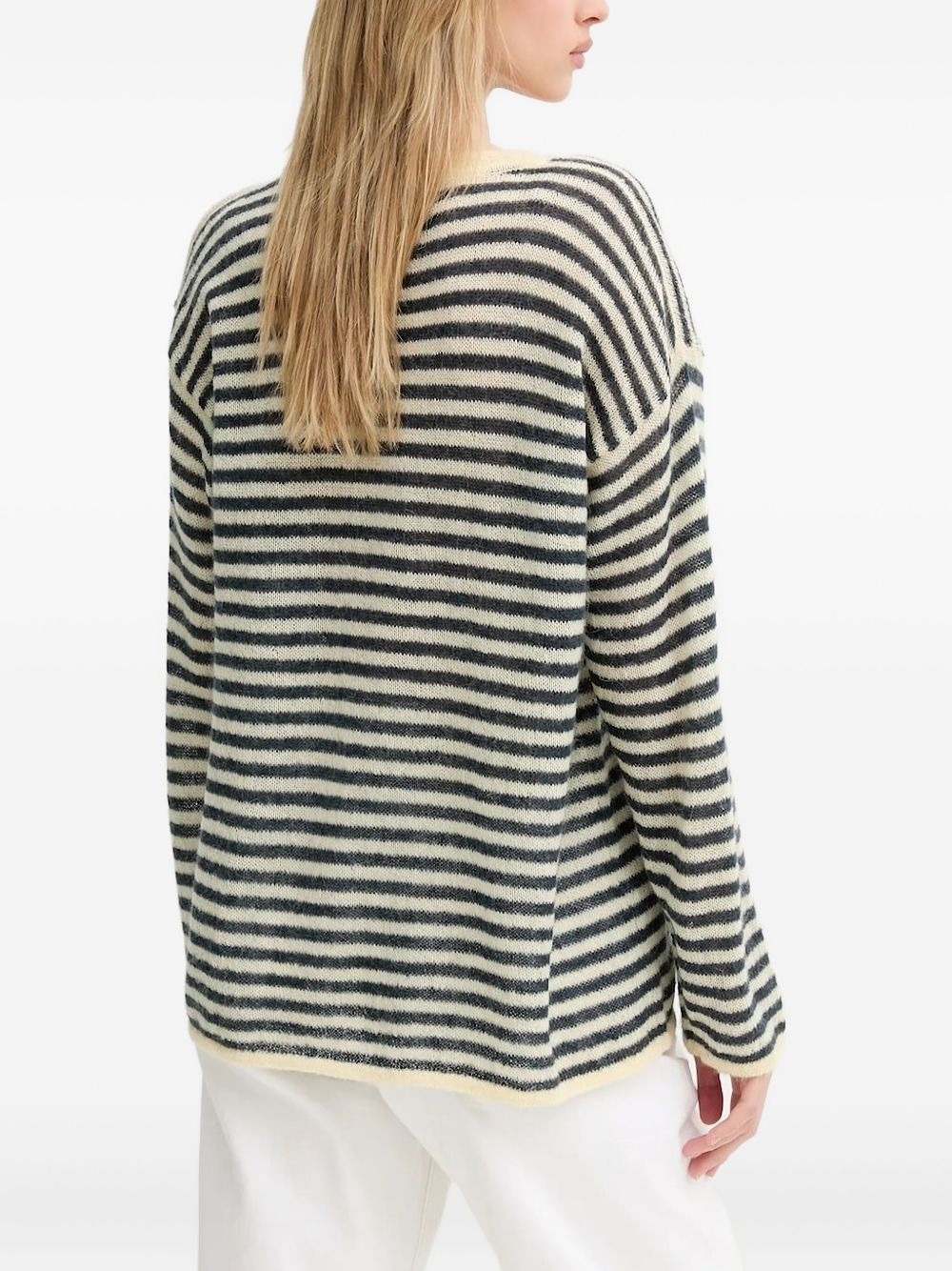 striped sweater - 2