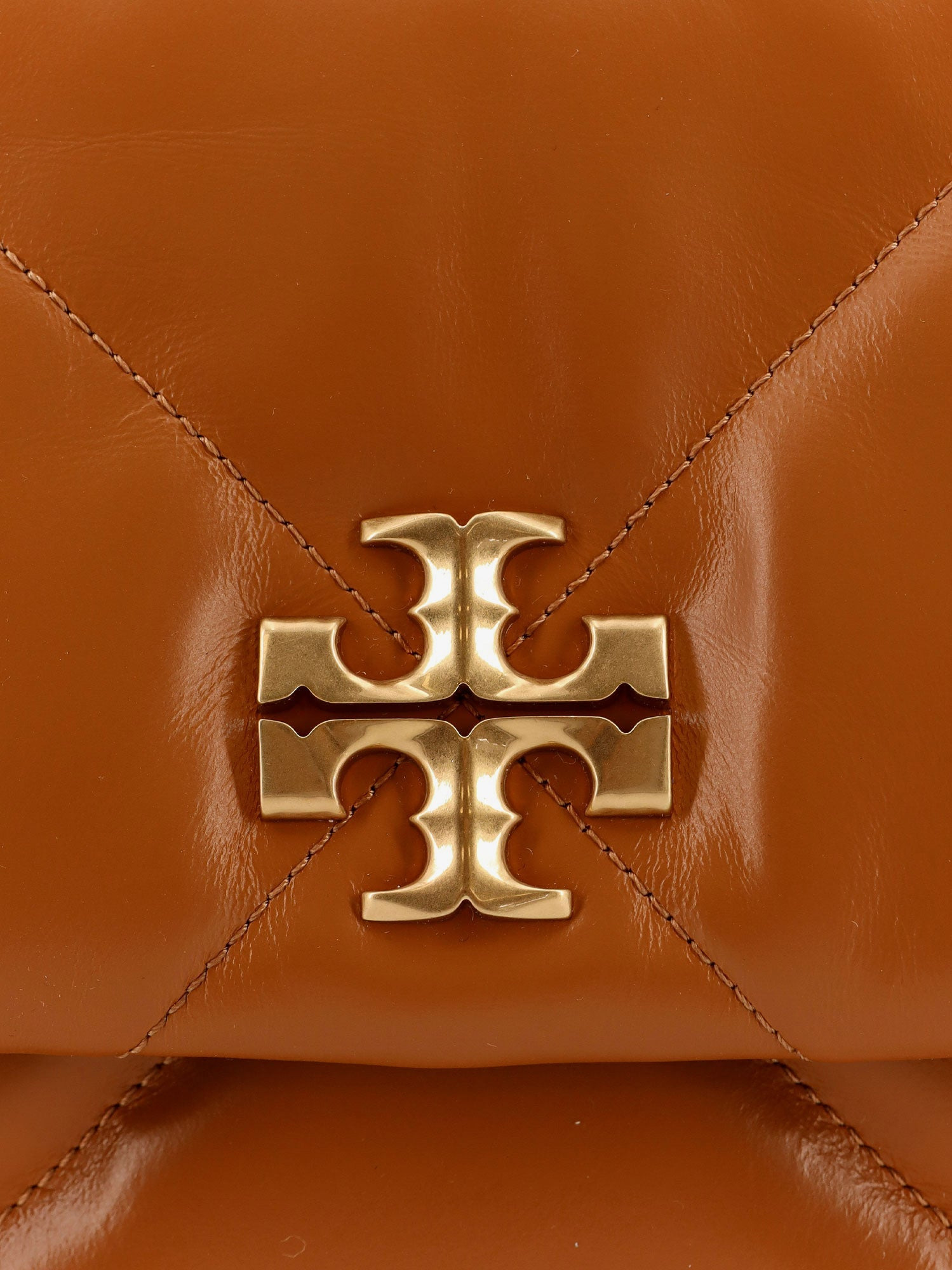 TORY BURCH - Tory Burch Kira Metelassé Leather Shoulder Bag - 5