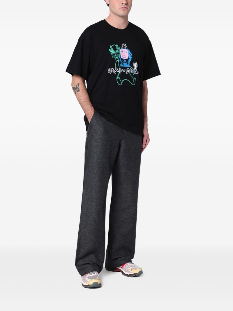 BRAIN DEAD straight-leg cotton trousers outlook