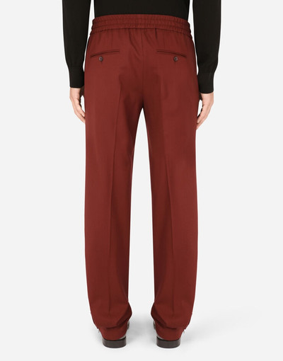 Dolce & Gabbana Stretch wool jogging pants outlook