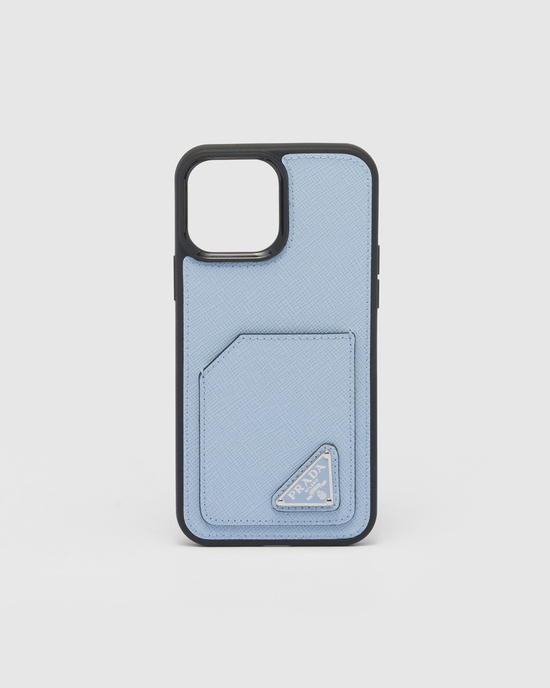 Saffiano leather iPhone 13 Pro Max cover 1