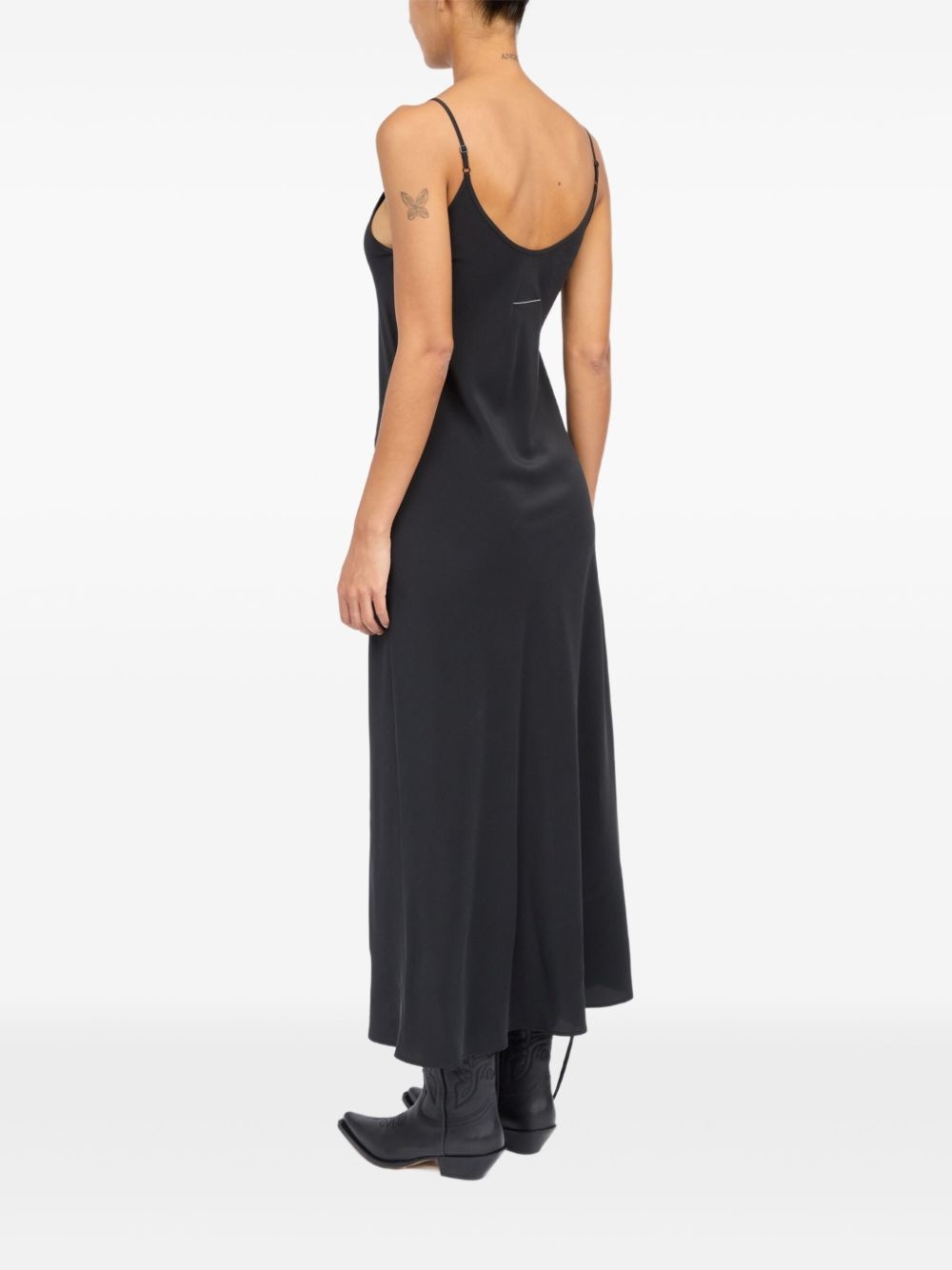 silk maxi dress - 5