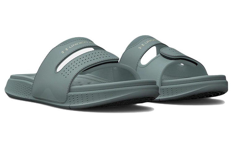 (WMNS) Under Armour Ansa Studio Slide 'Opal Green' 3025045-300 - 4
