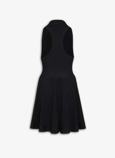 Alaïa POLO SKATER DRESS IN PIQUE KNIT outlook