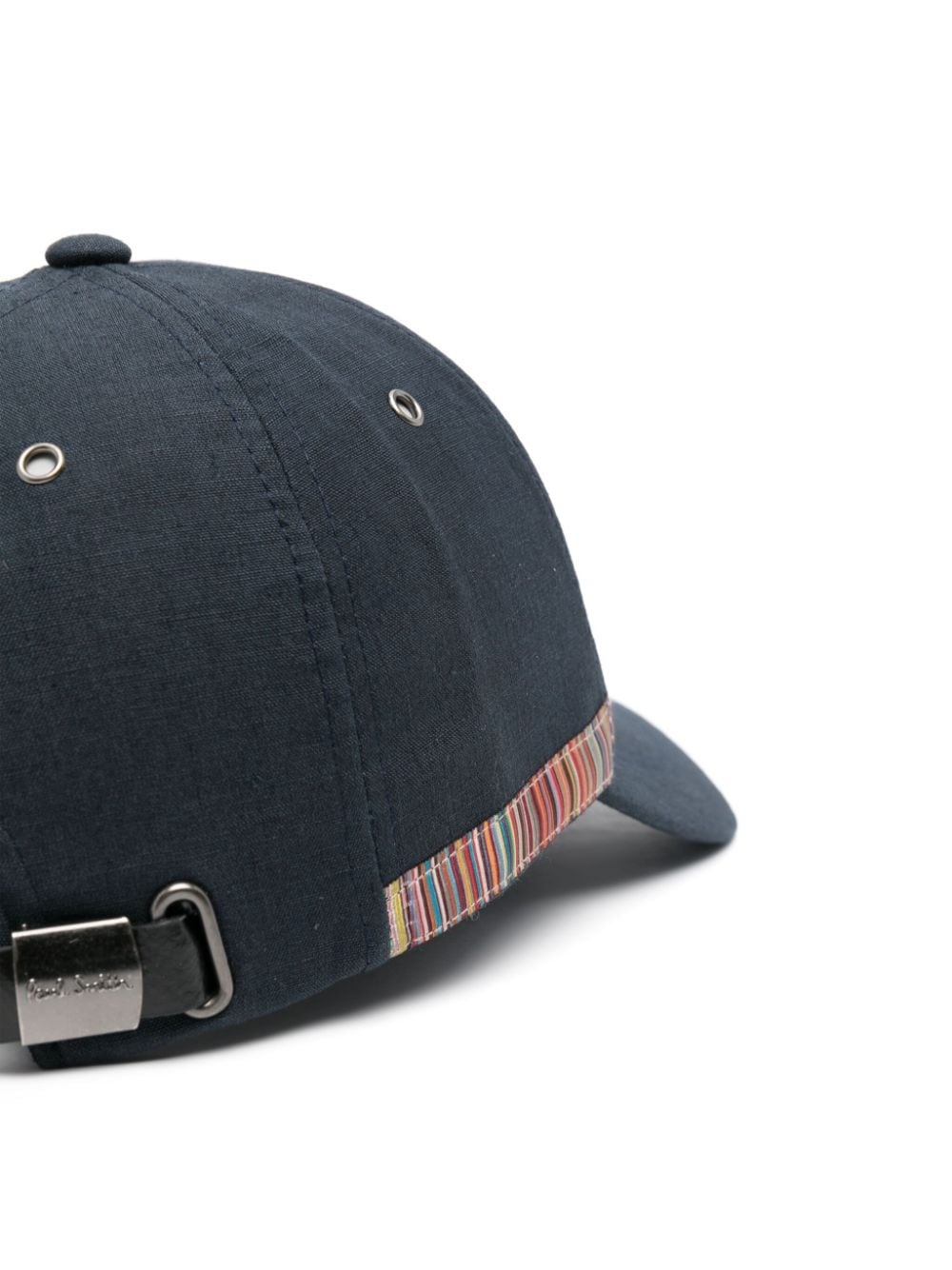 Artist-stripe linen hat - 2