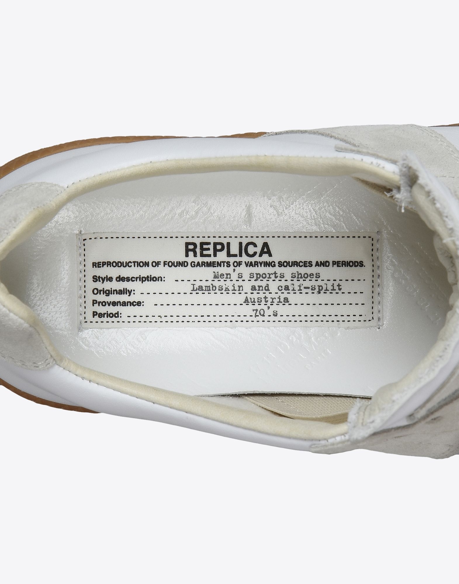 Replica calfskin sneakers - 5