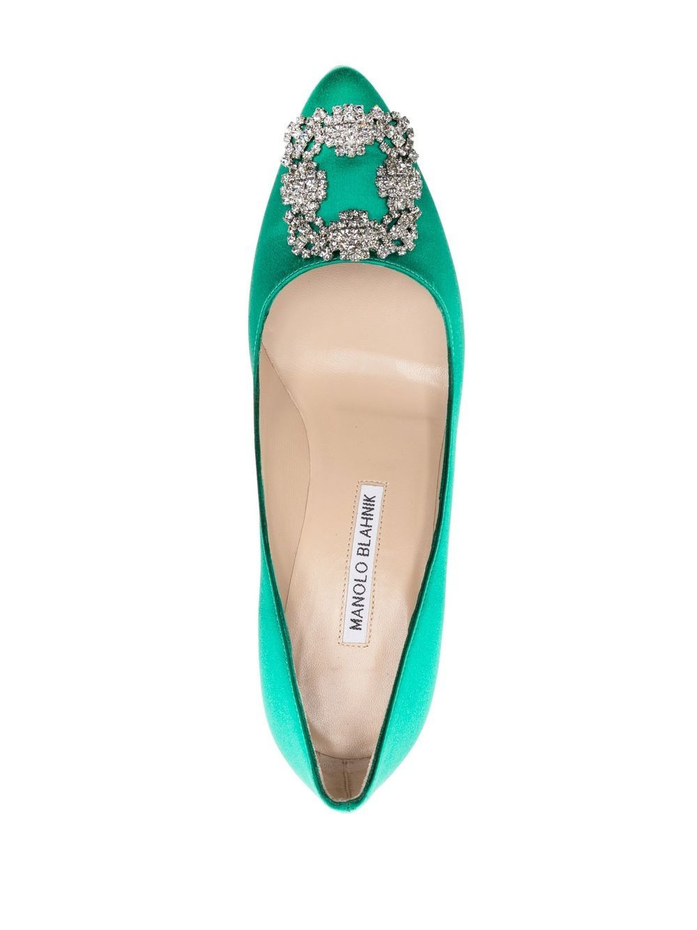 Hangisi 70mm embellished pumps - 4