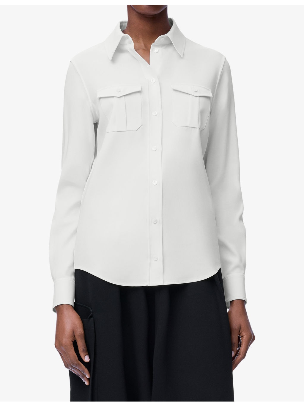 Patch-Pocket Regular-Fit Woven Shirt - 3