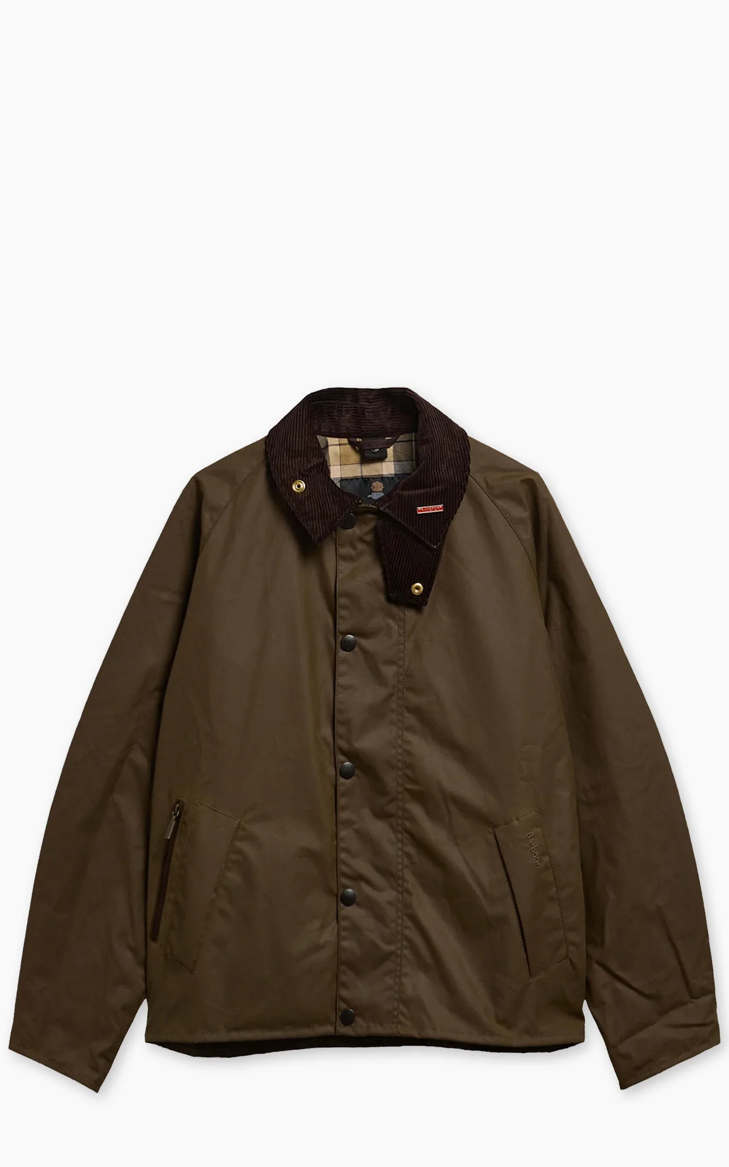 BARBOUR ICONS TRANSPORT WAX JACKET BROWN - 1