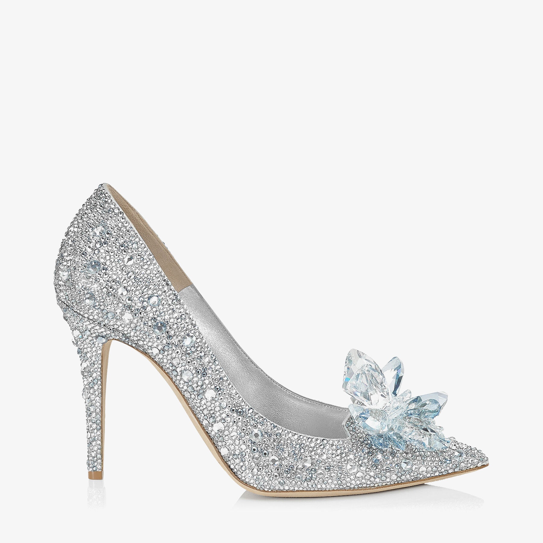 Alia
Crystal Covered Pointy Toe Pumps - 1