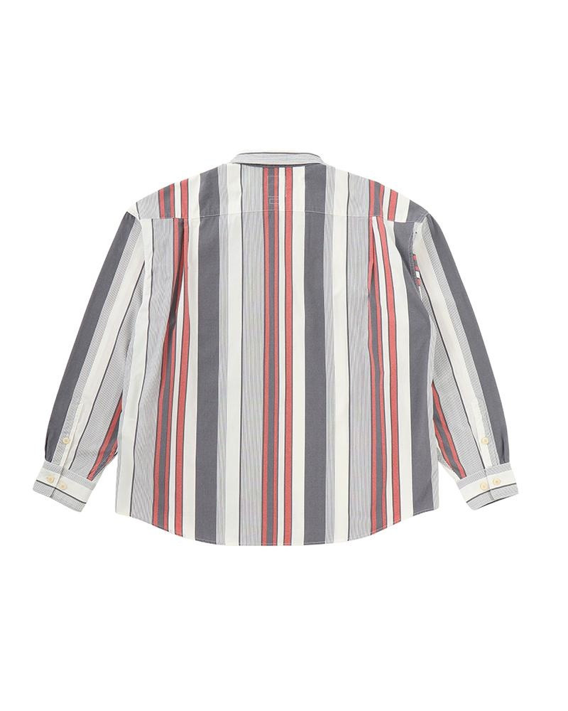 visvim 1920 CHAMBRAY L/S (C/SI) RED STRIPE outlook
