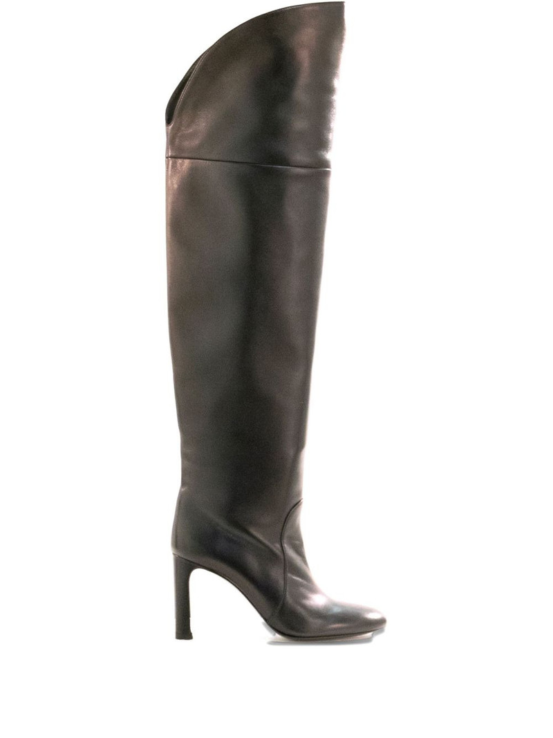 85mm leather boots 1