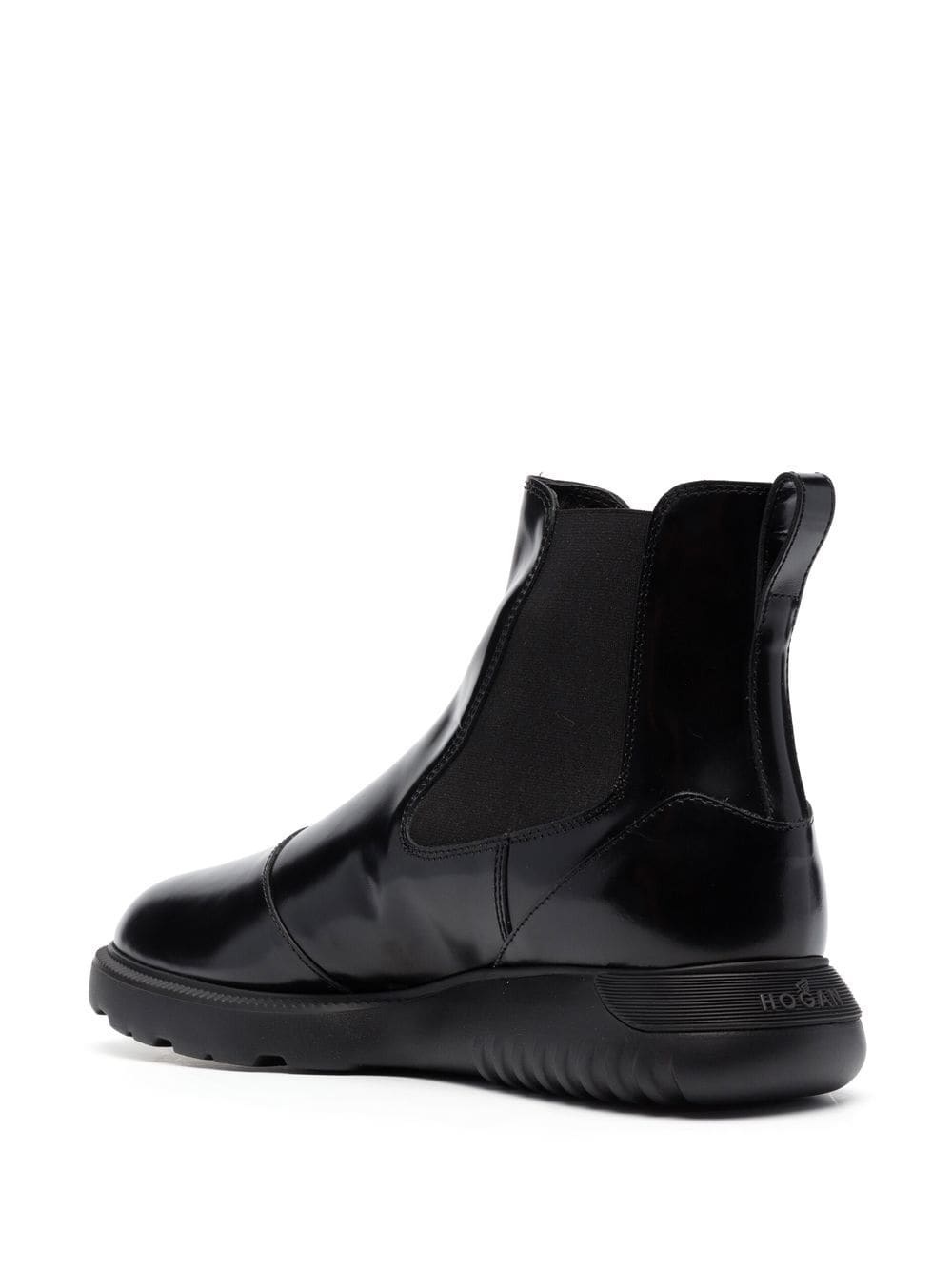 H600 leather Chelsea boots - 3