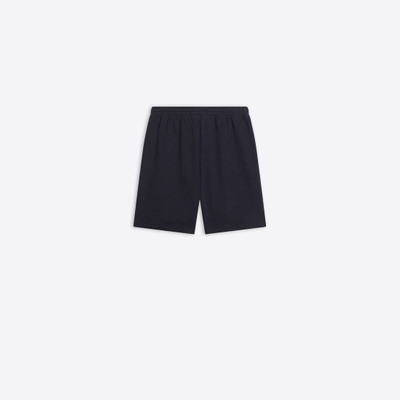 BALENCIAGA Men's Quest Sweat Shorts in Blue outlook