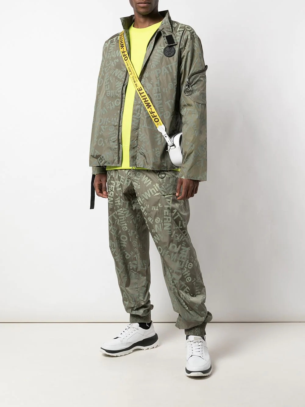 all over logo track trousers - 2