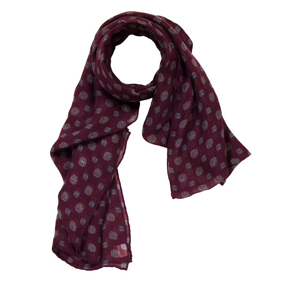 Celine Biscotto-Print Muslin Stole - 4