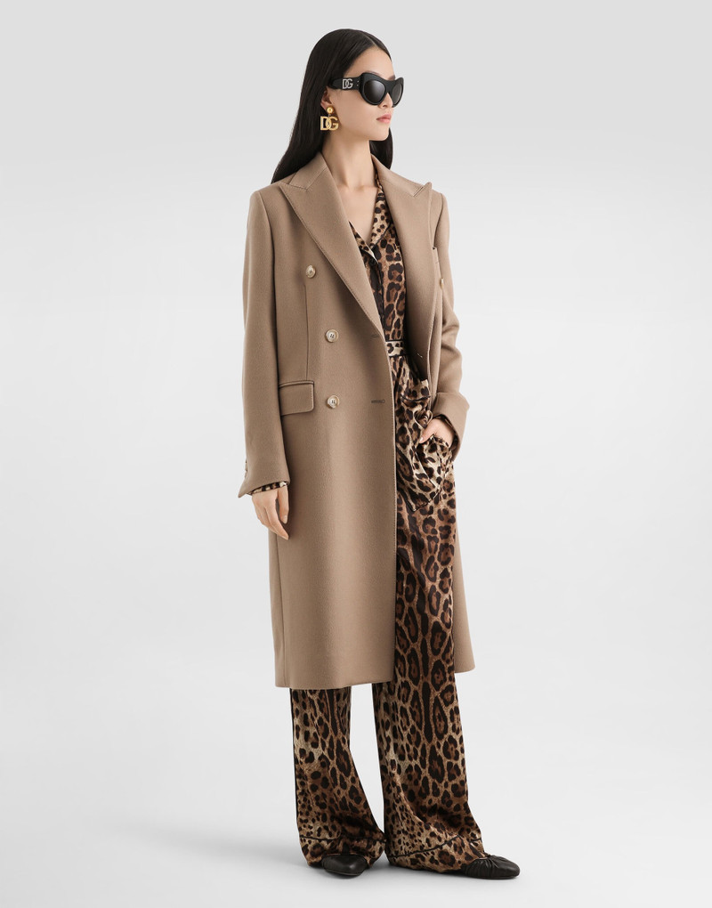 Dolce & Gabbana Double-breasted cashmere coat outlook