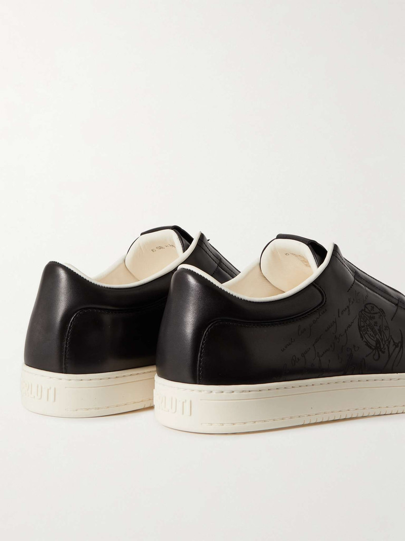 Playtime Scritto Venezia Leather Slip-On Sneakers 5