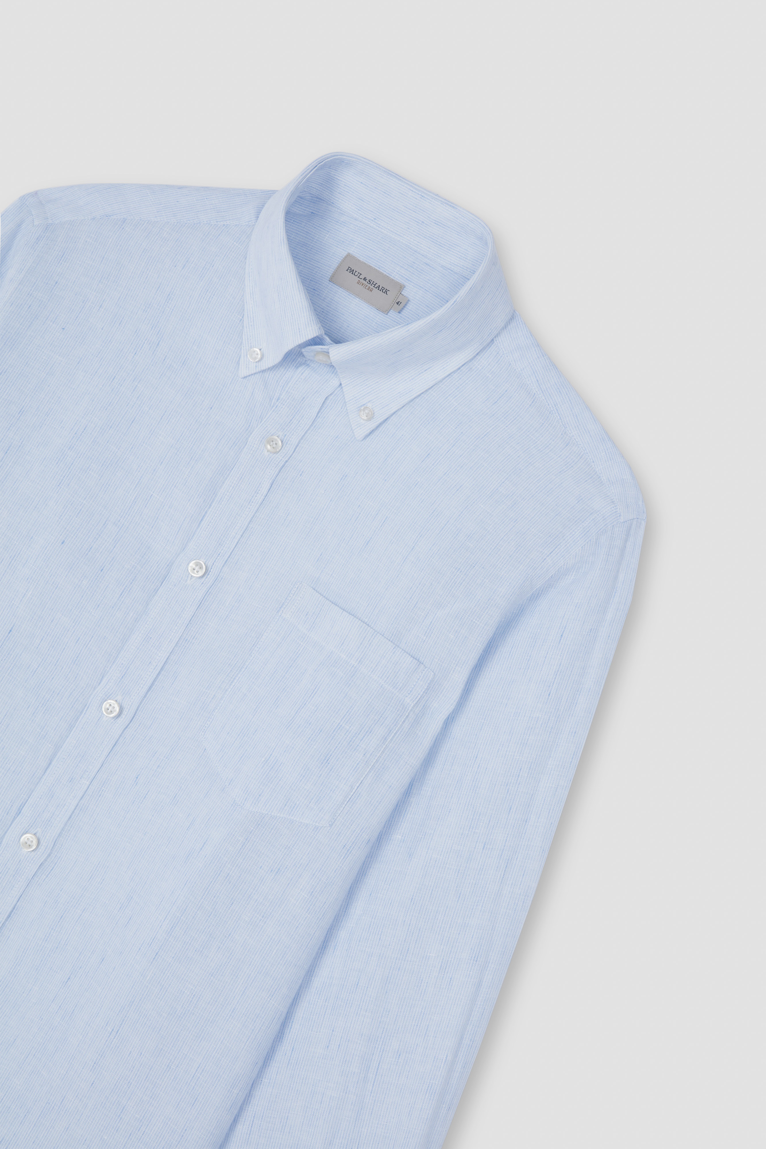 LINEN SEERSUCKER SHIRT - 5
